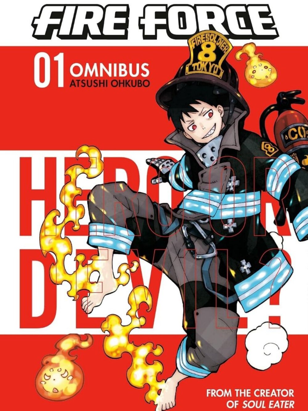 Fire Force Omnibus Graphic Novel Volume 01 Volumes 1 - 3 - Anime Manga Gift